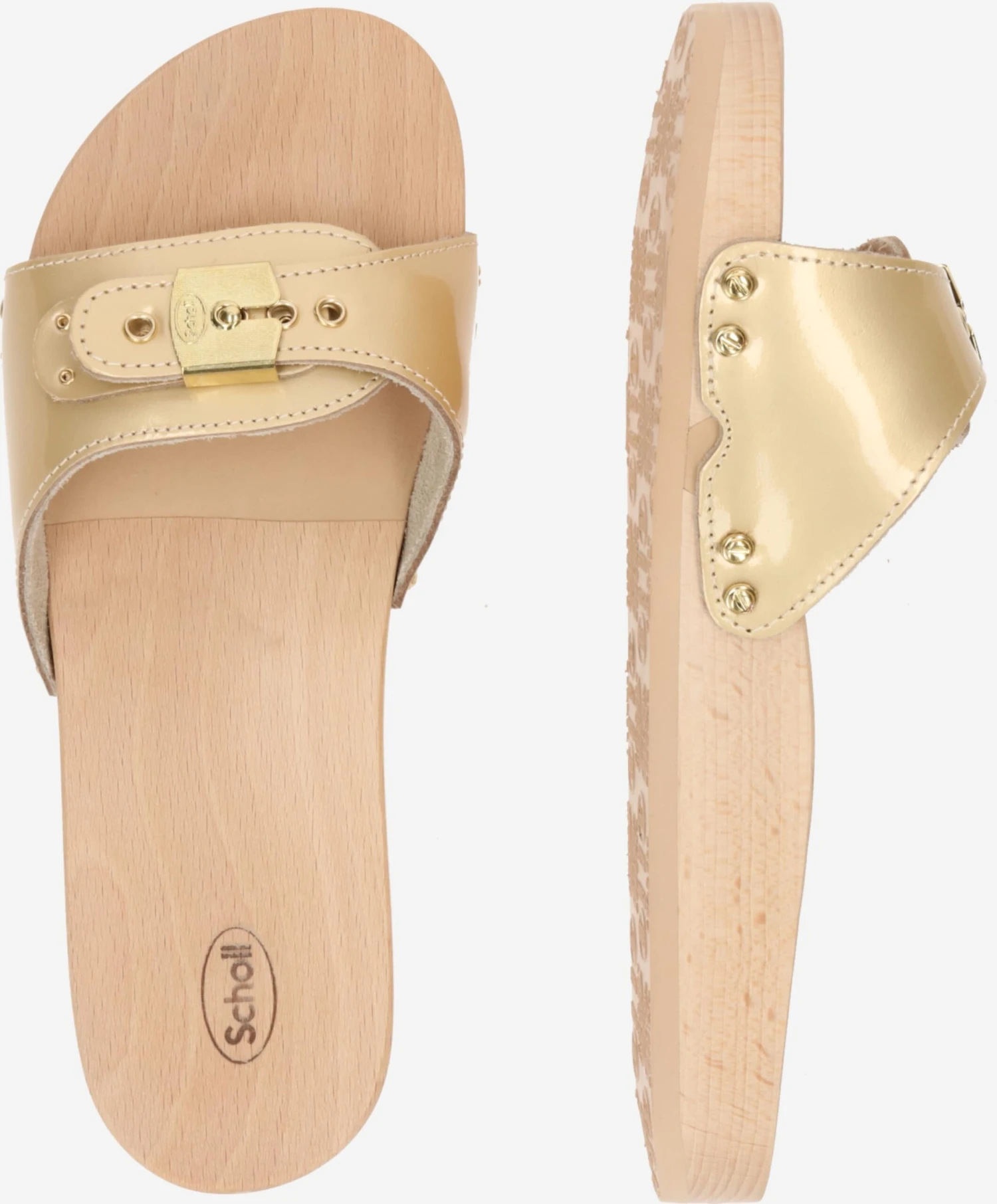 Mules Classiques Mule Femme Or – Image 2