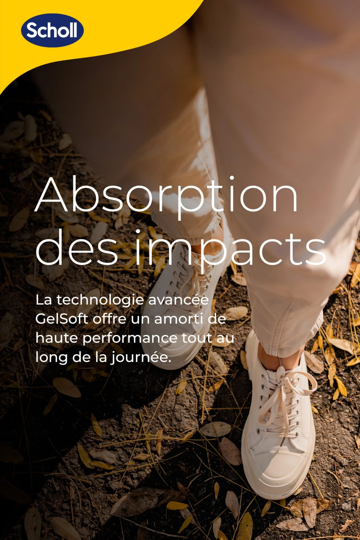 Semelles Scholl GelSoft Quotidien Femme - Pointure 35.5-40.5 – Image 3