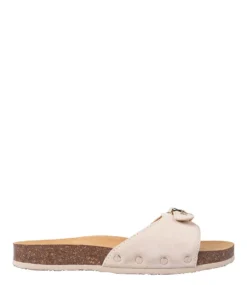 Scholl Pescura Flat Cork Bianco Sporco