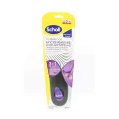 Scholl In-Balance Fasciite Plantaire Semelles Anti-Douleurs Taille M