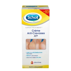 Scholl Crème Anti-Crevasse K+ 120ml