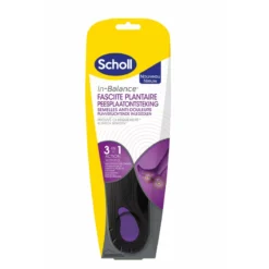 Scholl In-Balance Fasciite Plantaire Semelles Taille S