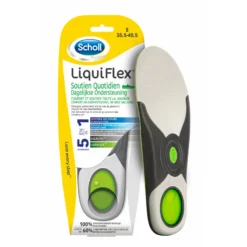 Scholl LiquiFlex Semelles Soutien Quotidien Taille S