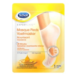 Scholl Masque Pieds Nourrissant Huile D'Argan X1 Paire