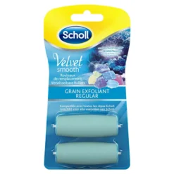 Scholl Velvet Smooth Rouleaux De Remplacement Grain Exfoliant X2